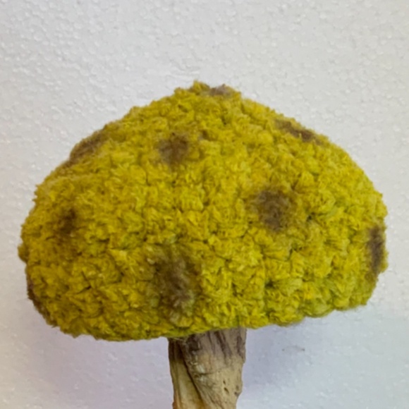 Mushroom “Augusta Maculata”. Mixed media, handmade. Signed MNK - Picture 2 of 3